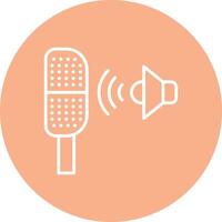 Sound Sensor Outline Graphic Design vector
