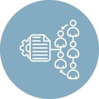 Project Management Pop Color Style vector