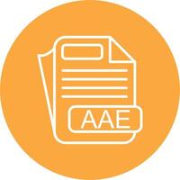 AAE File Format Mobile App Graphic vector