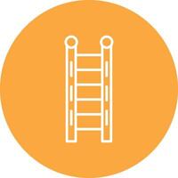 Ladder 3D Styled Symbol vector