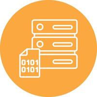 Master Data Mobile Ready Icon vector