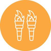 Torch Color Enhanced Graphic vector