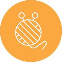Wool Ball Interactive UI Graphic vector