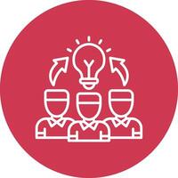 Brainstorm Color Block Design vector