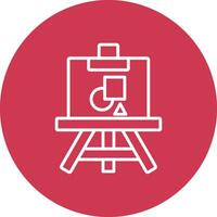 Canvas Artistic UI Symbol vector