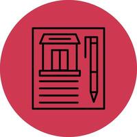Contract Gradient Tint Artwork vector