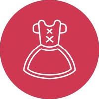 Dirndl Stylized Tech Element vector