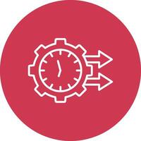 Fast Time Modular UI Graphic vector