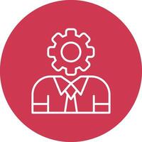 Project Manager Clean Web Element vector