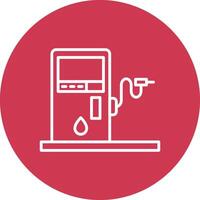 Gas Station UI Toolkit Element vector
