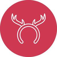 Reindeer Antlers Dynamic Web Illustration vector