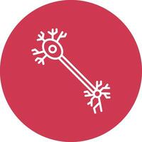 Bipolar Neuron Lined Visual Concept vector