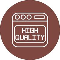 High Quality Frame Icon vector