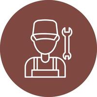 Mechanic Stylish App Element vector