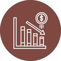 Loss Interactive UI Graphic vector