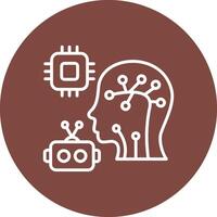 Neural Network Contrast Art vector