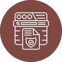 Privacy Policy Web Ready Graphic vector