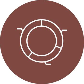 segmento minimalista gráfico vector