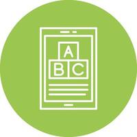 Blocks Lined UI Illustration vector