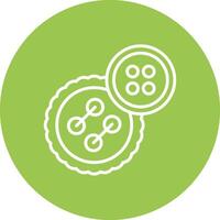 Button Tech Style Illustration vector