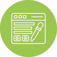 Virtual Lab Contrast Art vector
