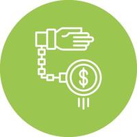 Debt Color Enhanced Graphic vector