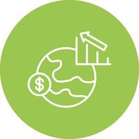 Global Web Interface Symbol vector