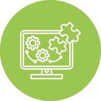 Integration App Style Badge vector