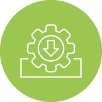 Install Artistic UI Symbol vector
