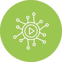 Media Interactive UI Graphic vector