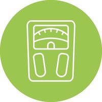 Weighing Scale Neatly Crafted vector