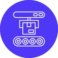 Conveyor Belt Modular UI Graphic vector