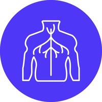 Nerves Interactive Display Symbol vector
