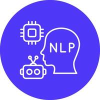 Nlp Color Enhanced Graphic vector