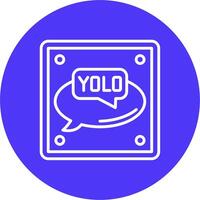 Yolo Modular UI Graphic vector