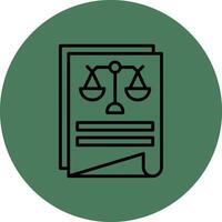 Document Thin Line Design vector