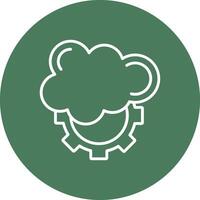 Salesforce Detailed Line Sketch vector
