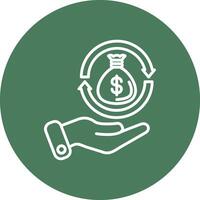 Return On Investment Color Accent Visual vector