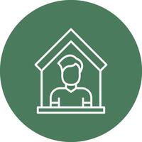 Welfare Conceptual Line Work vector