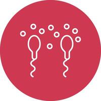 Sperm Dynamic Web Illustration vector