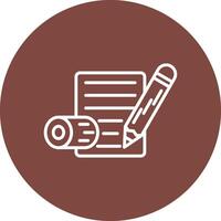 Pencil Interactive UI Graphic vector
