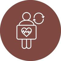 Procedure Gradient Style Icon vector