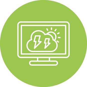 computadora creativo interfaz Arte vector
