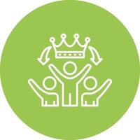 Grouping Line Style Symbol vector