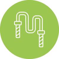 Nunchaku Minimal Concept Visual vector