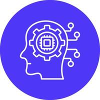 Cyborg Modular UI Graphic vector