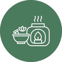 Aromatherapy Creative Interface Art vector