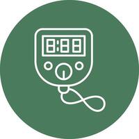 Timer Digital Concept Icon vector