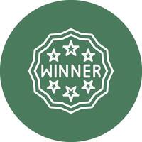 Winner Pop Color Style vector