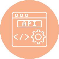 Api Soft Shadow Design vector